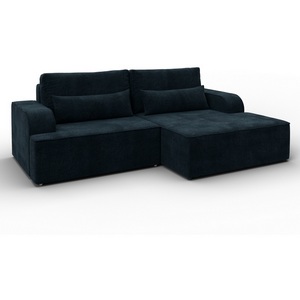 Изображение товара Диван угловой Лига-120 угол правый (ДСП,Брус,Фанера,ЛДС,Велюр/Графит) Лига Диванов 137291