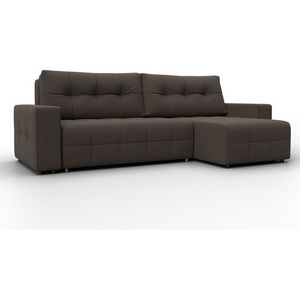 Изображение товара Диван угловой Лига-122 угол универсальный (ДСП,Брус,Рогожка/Коричневый) Лига Диванов 137598