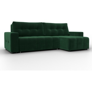 Изображение товара Диван угловой Лига-122 угол универсальный (ДСП,Брус,Велюр/Зеленый) Лига Диванов 137604