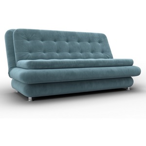 Изображение товара Диван-книжка Лига-123 (Металл,ЛДСП,Брус,Доска,Велюр/Бирюзовый) Лига Диванов 137616