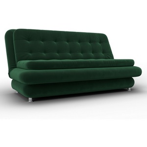 Изображение товара Диван-книжка Лига-123 (Металл,ЛДСП,Брус,Доска,Велюр/Зеленый) Лига Диванов 137617