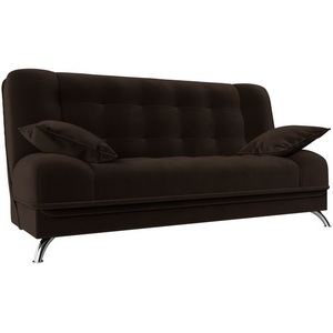 Изображение товара Диван Книжка Анна (микровельвет коричневый) Лига Диванов 28067