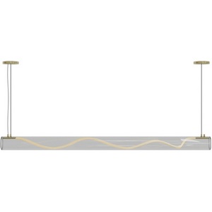 Изображение товара Подвесной светодиодный светильник Lightera Luara LE102L-180G WIFI (Умный дом, Алиса, Маруся, голосое управление)