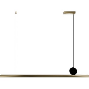 Изображение товара Подвесной линейный светодиодный светильник Lightera Manitoba LE111L-118GA WIFI IRON (Умный дом, Алиса, Маруся, голосое управление)