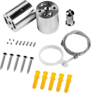 Изображение товара Комплект вертикального крепежа двойной к силикон профилю 4428хх (D28) Lightstar Profiled 442891