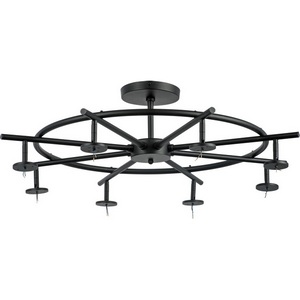 Изображение товара Потолочное крепление круглое 8х к светильникам 21443х ЧЕРНЫЙ Lightstar Rullo 571718