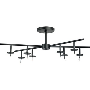 Изображение товара Потолочное крепление X-образное 8х к светильникам 21443х ЧЕРНЫЙ Lightstar Rullo 571728