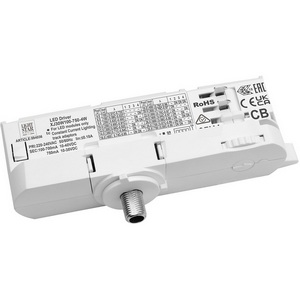 Изображение товара Адаптер с драйвером с DIP-switch для трековой системы Quattro Lightstar Quattro 594036