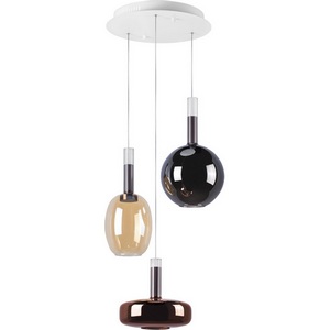 Изображение товара Потолочный светильник подвесной с 3 лампами Lightstar Disco 792139