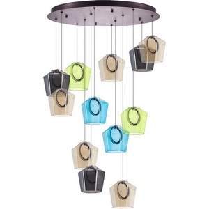 Изображение товара Потолочная LED люстра каскадная Lightstar Caramello 796229