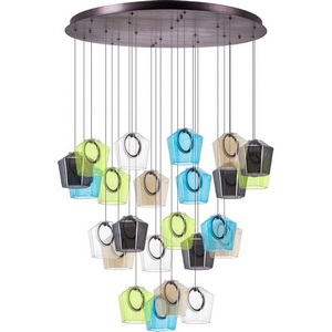 Изображение товара Потолочная LED люстра каскадная Lightstar Caramello 796349