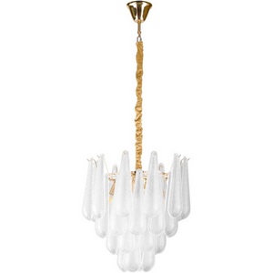 Изображение товара Подвесная люстра 8х6W(led) E14 Золото/Прозрачный Lightstar Retro II 799082