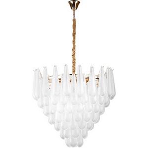 Изображение товара Подвесная люстра 799182 18х6W(led) E14 Золото/Прозрачный Lightstar Retro II 799182