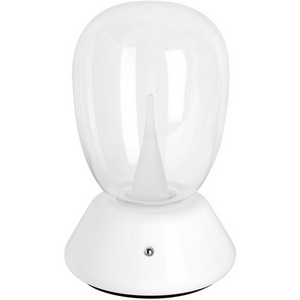 Изображение товара Настольная лампа диммируемая 10W 3000K прозрачный/белый Lightstar Uovo III 807906