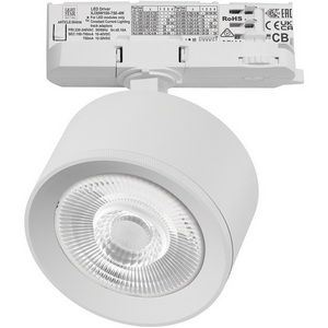 Изображение товара Трековый светильник трехфазный светодиодный LED 15W 220V 60G с адаптером Lightstar Alta Pro A5546QT60G