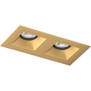 Изображение товара Потолочный светильник прямоугольный с защитой ip20 под LED модуль/ламп МR16 Lightstar Domino D5230303BMOD