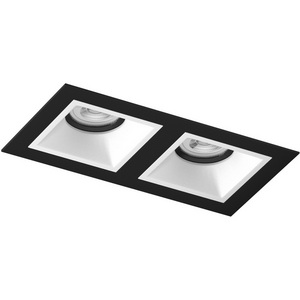 Изображение товара Потолочный светильник прямоугольный с пластиковой арматурой под LED модуль/ламп МR16 Lightstar Domino D5270606BMOD