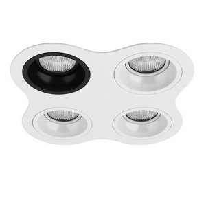 Изображение товара Встраиваемый светильник круглый Lightstar Domino D64607060606