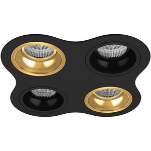 Изображение товара Встраиваемый светильник круглый (214647+214603+214607+214603+214607) Lightstar Domino D64703070307