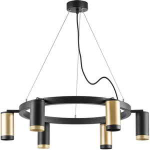 Изображение товара Подвесной светильник Lightstar Rullo LR01640337370 стиль хай-тек с 6 плафонами