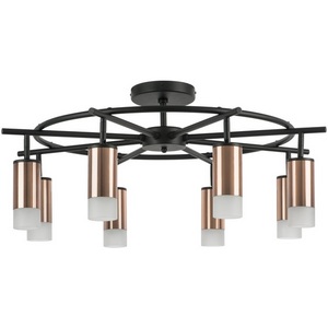 Изображение товара Люстра потолочная на штанге (571718+214430-8+202431-8) Lightstar RULLO LR7183081