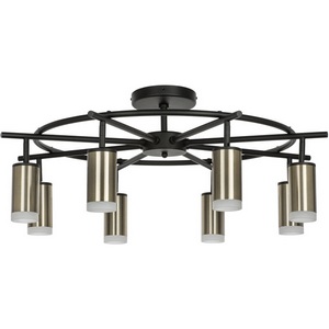 Изображение товара Люстра потолочная накладная с цоколем gu10 на штанге (571718+214431-8+202430-8) Lightstar RULLO LR7183180