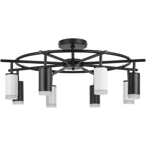 Изображение товара Люстра потолочная накладная с цоколем gu10 на штанге (571718+214437-4+214436-4+202430-8) Lightstar RULLO LR7183743640