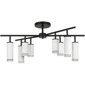 Изображение товара Люстра потолочная на штанге (571728+214436-4+214486-4+202430-8) Lightstar RULLO LR7283648640