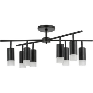 Изображение товара Люстра потолочная на штанге (571728+214437-8+202431-8) Lightstar RULLO LR7283781