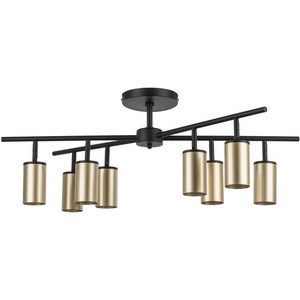 Изображение товара Люстра потолочная на штанге (571728+214440-8) Lightstar RULLO LR728408