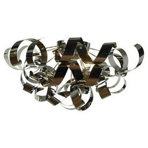 Изображение товара Большая потолочная люстра IP21 Lussole Loft Briosco GRLSA-5907-09