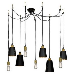 Изображение товара Подвесная люстра IP21 паук Lussole Loft Shirley GRLSP-9869
