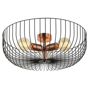 Изображение товара Потолочная люстра в форме клетки IP21 Lussole Loft Brooks LSP-8250