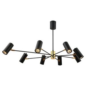 Изображение товара Большая потолочная люстра IP21 Lussole Loft Duncan LSP-8252