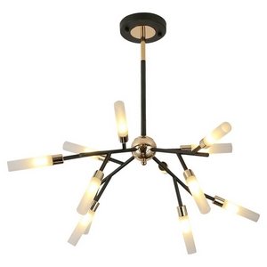 Изображение товара Большая потолочная люстра IP21 Lussole Loft Astoria LSP-8332