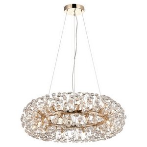 Изображение товара Большая подвесная люстра IP21 Lussole Loft Alaska LSP-8338 кольцо