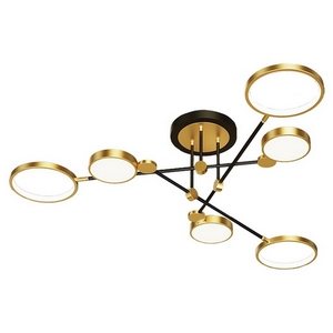 Изображение товара Потолочная люстра IP21 светодиодная Lussole Loft Gilbert LSP-8433