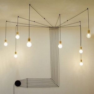 Изображение товара Подвесной светильник паук Lussole Loft Fairbanks LSP-9554