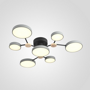 Изображение товара Потолочная светодиодная люстра с пультом управления для спальни Lu Carte LC-11-1717