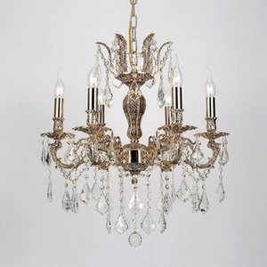 Изображение товара Подвесная люстра 122.6 coffe Lucia Tucci Barletta gold подсвечник