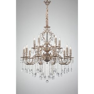 Изображение товара Большая люстра 1730.15 coffe Lucia Tucci Barletta gold подсвечник