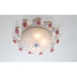 Изображение товара Потолочная люстра муранское стекло di 104.400 Lucia Tucci Fiori Rose с розой