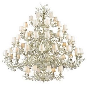 Изображение товара Большая люстра DI 1775.64 Lucia Tucci Fiori Rose с розой