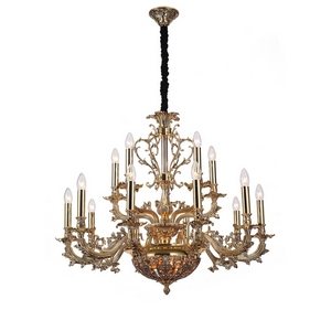 Изображение товара Большая люстра 1780.15.3 Lucia Tucci Firenze antique gold подсвечник