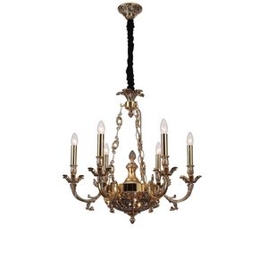Изображение товара Подвесная люстра 1781.6.2 Lucia Tucci Firenze antique gold подсвечник