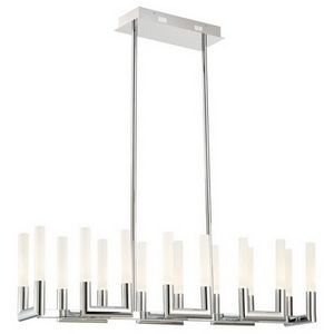 Изображение товара Потолочная люстра светодиодная 3390.16 Lucia Tucci FLOP chrome