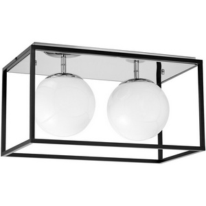 Изображение товара Потолочный светильник Lumina Deco Maldini LDC 8060-2 CHR+BK шарики