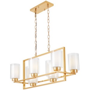 Изображение товара Подвесная люстра Lumina Deco Lino LDP 1239-8 F.GD