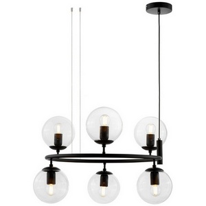 Изображение товара Подвесная люстра LDP 6034-6 RND BK Lumina Deco шарики