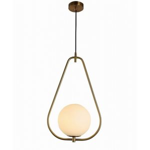 Изображение товара Подвесной светильник LDP 6832-200 WT+MD Lumina Deco Panari в форме шара